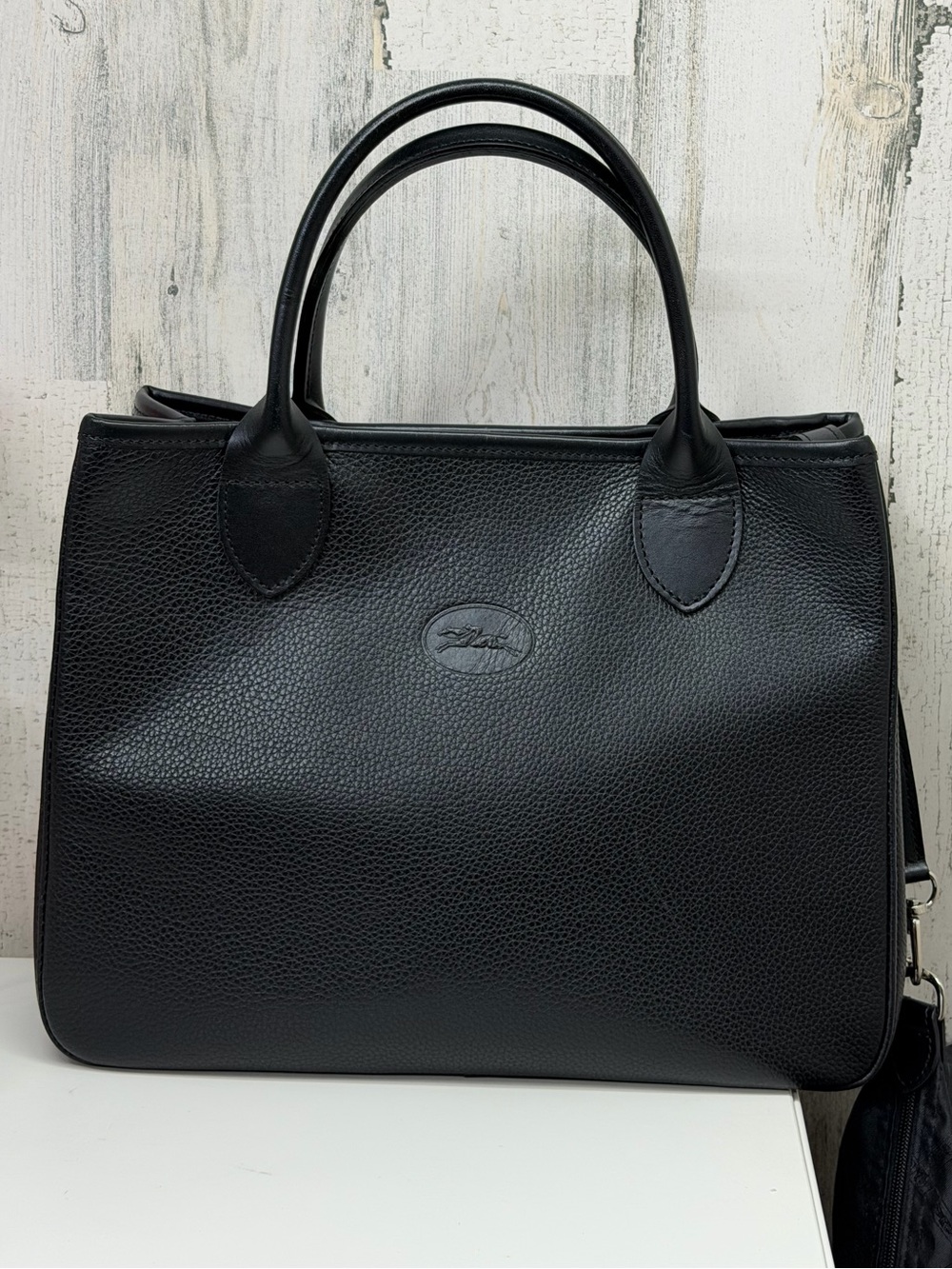 Vintage Longchamp Top-Handle Tote Bag
